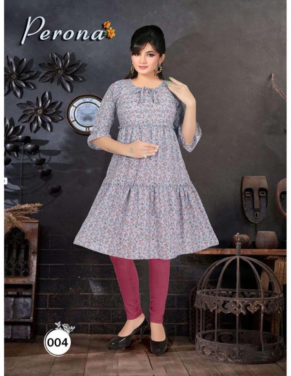 Trendy Moksha Perona Vol 1 Georgette Designer Exclusive Kurti Collection